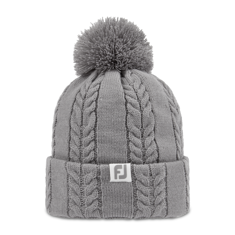 FJ Cable Knit Bobble Muts