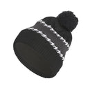 Adidas, zwart met witte Beanie