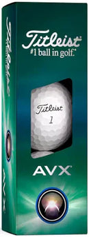 Titleist AVX doosje van 3 ballen wit